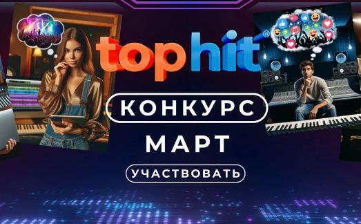 ТопХит продолжает конкурс на лучший мартовский трек!