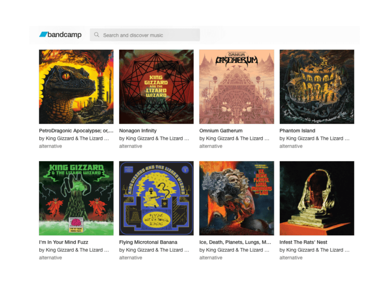Уход со Spotify привел King Gizzard к доминированию в чартах Bandcamp