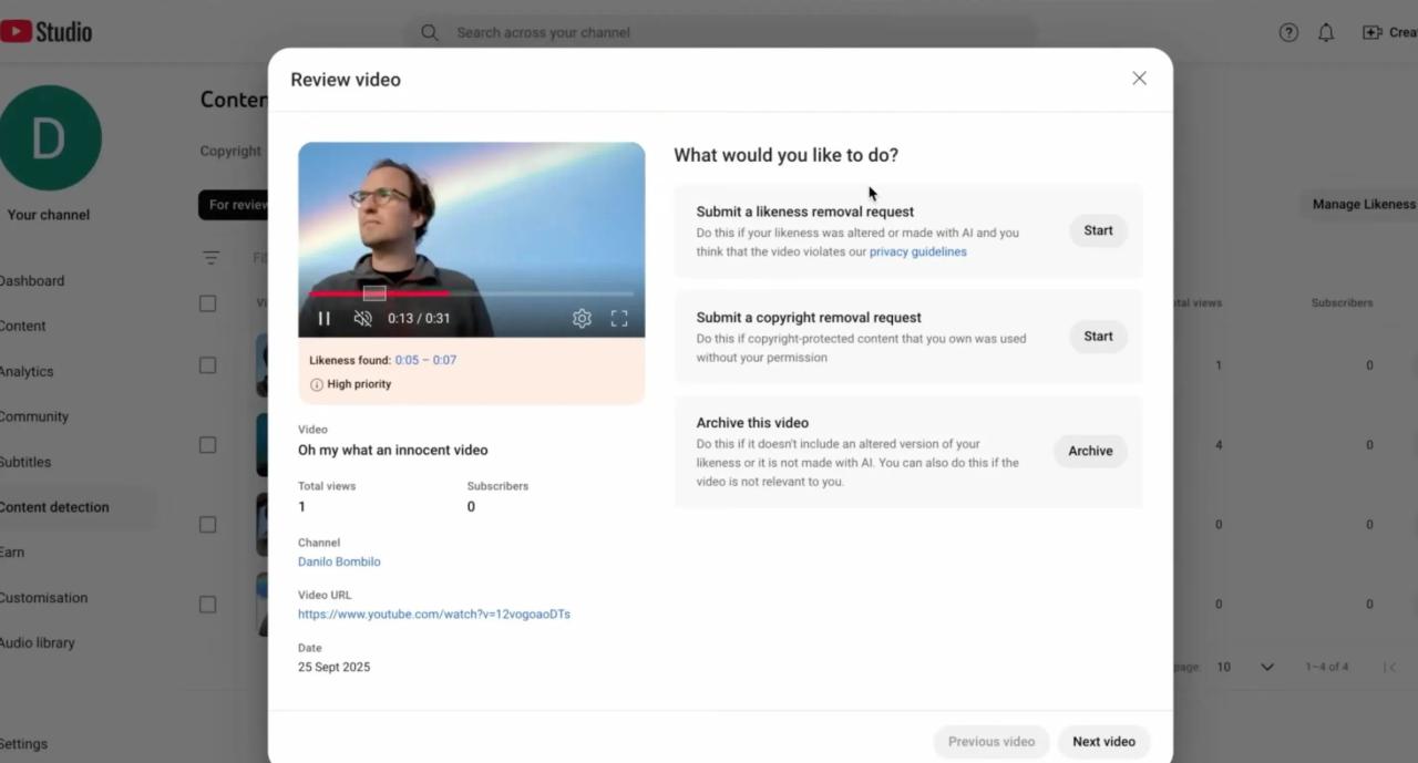 YouTube начинает охоту на дипфейки